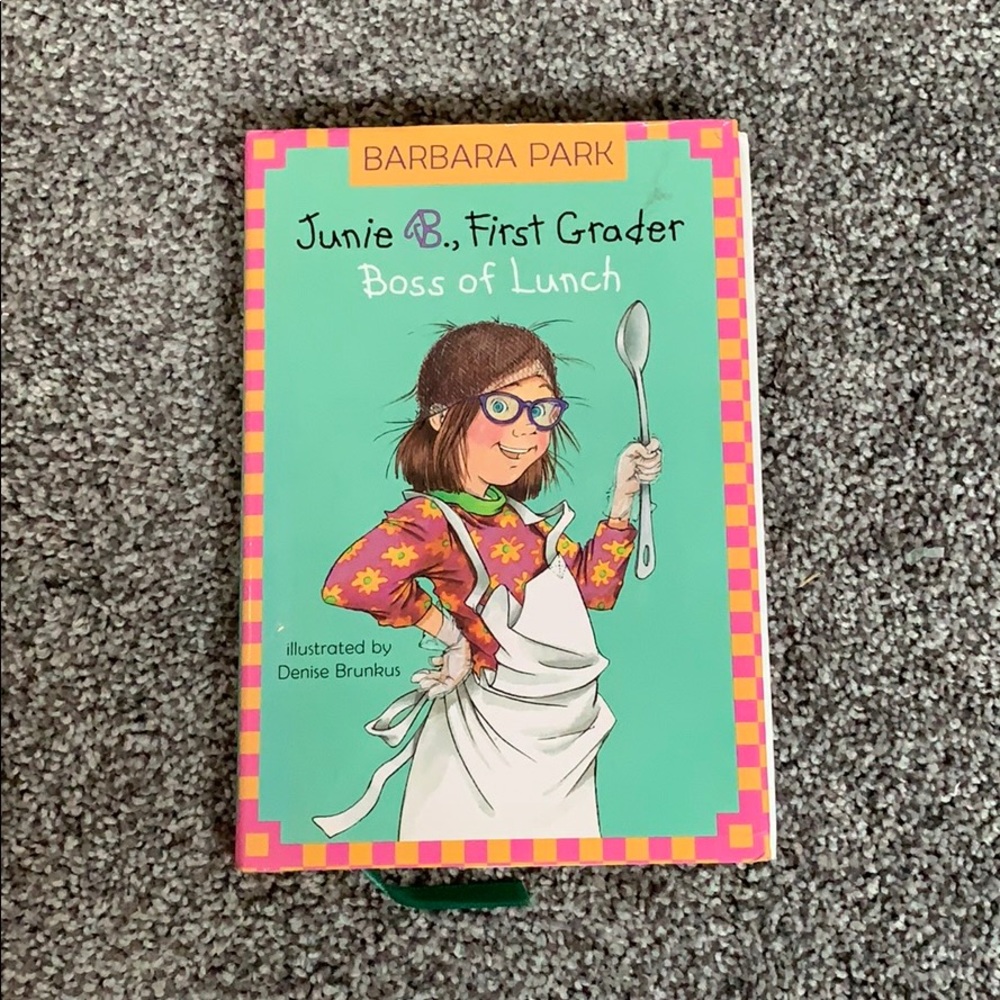 Junior B . First grader Boss of Lunch book.